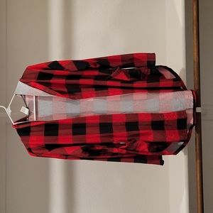 Red Buffalo Check Hoodie